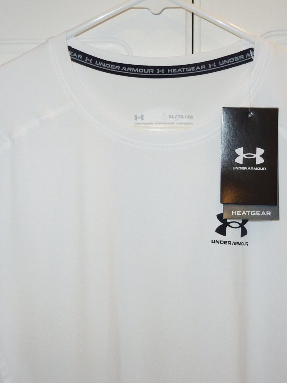 NWT Under Armour Men's Heat Gear Compression Long-Sleeve Shirt Size XL